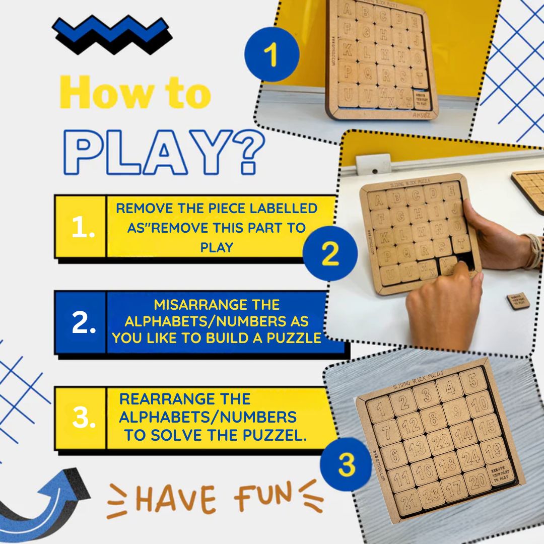 alphabet puzzle board