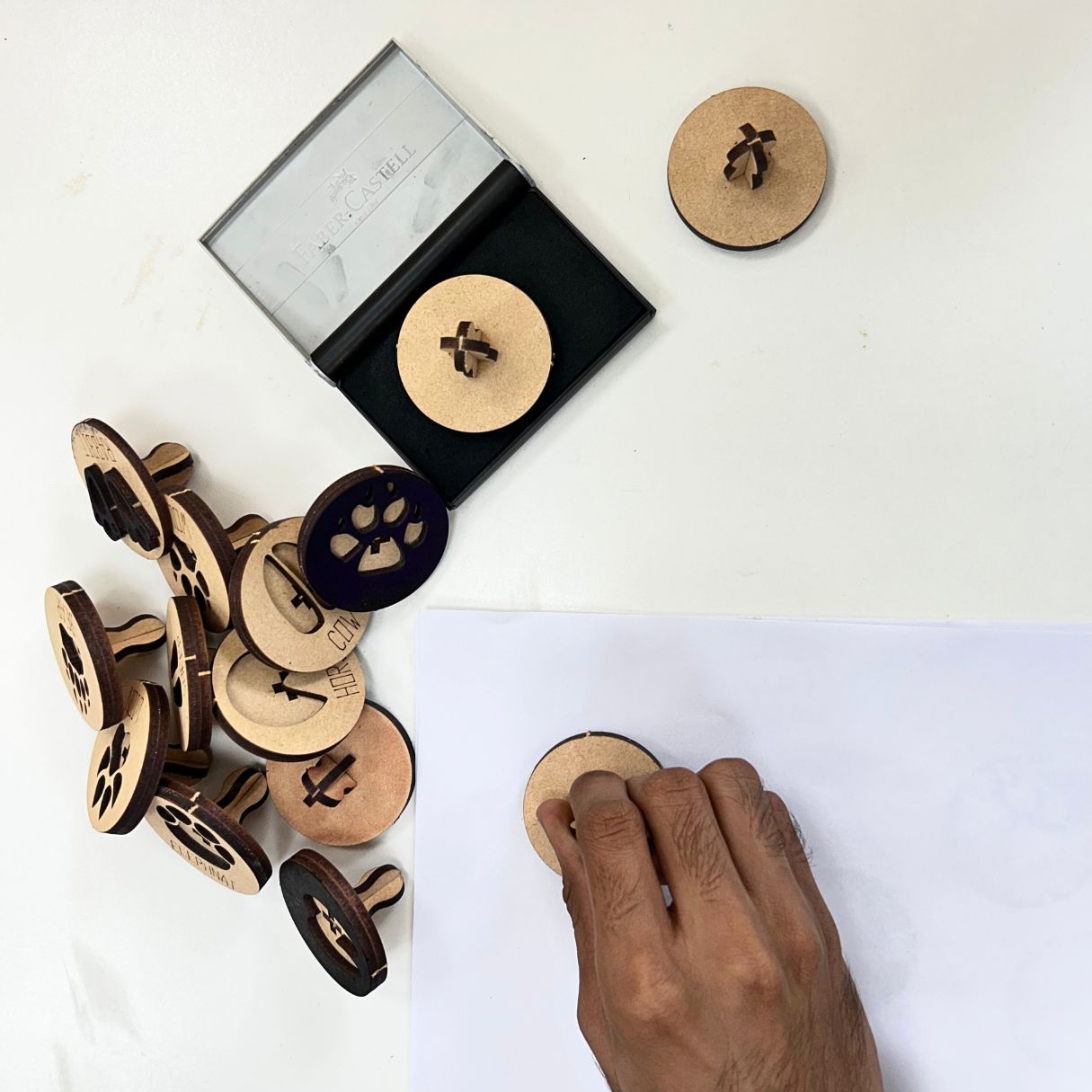 wood stamp