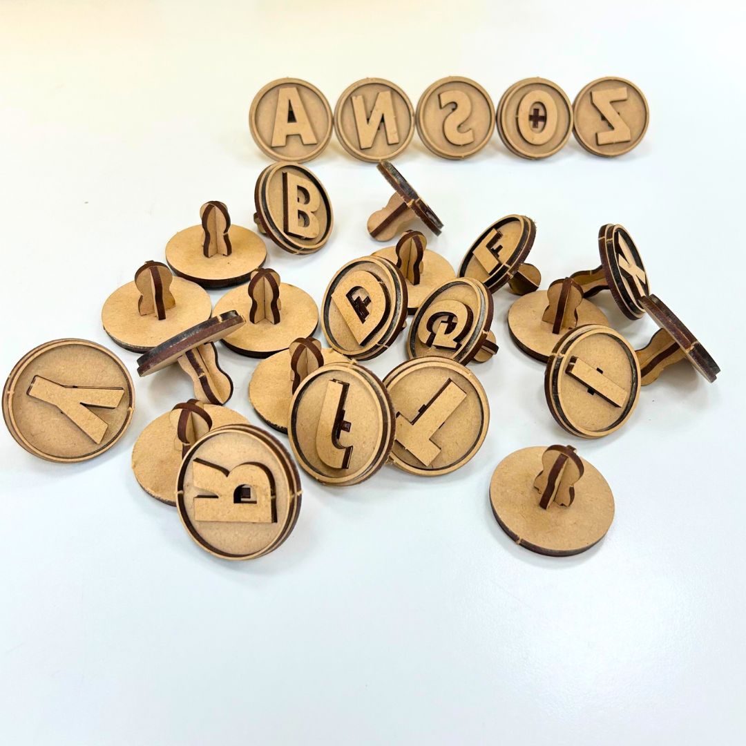 alphabet stamp set