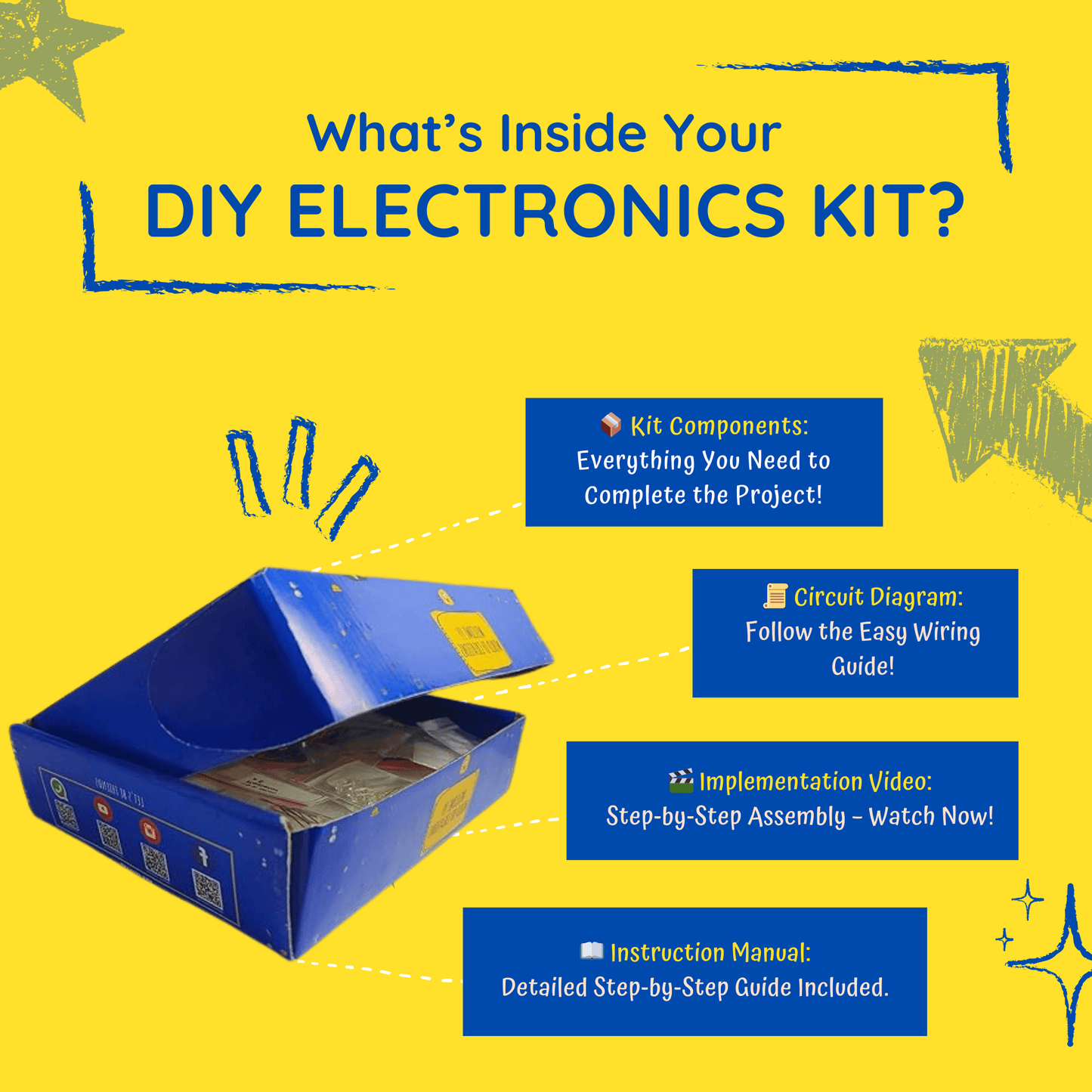 Fire Alarm Project Electronic Diy Kit | Ansoz