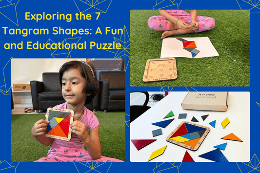 tangram shapes with 7 pieces
