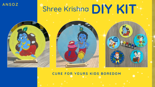 Krishna Mandala Art – DIY Craft Kit for Kids