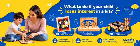 Kids activity kits for STEM learning