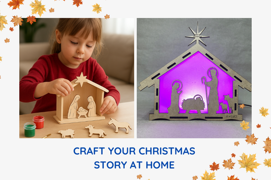 christmas crib house