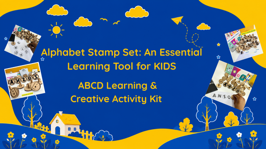 Alphabet Stamp Set: An Essential Learning Tool for KIDS