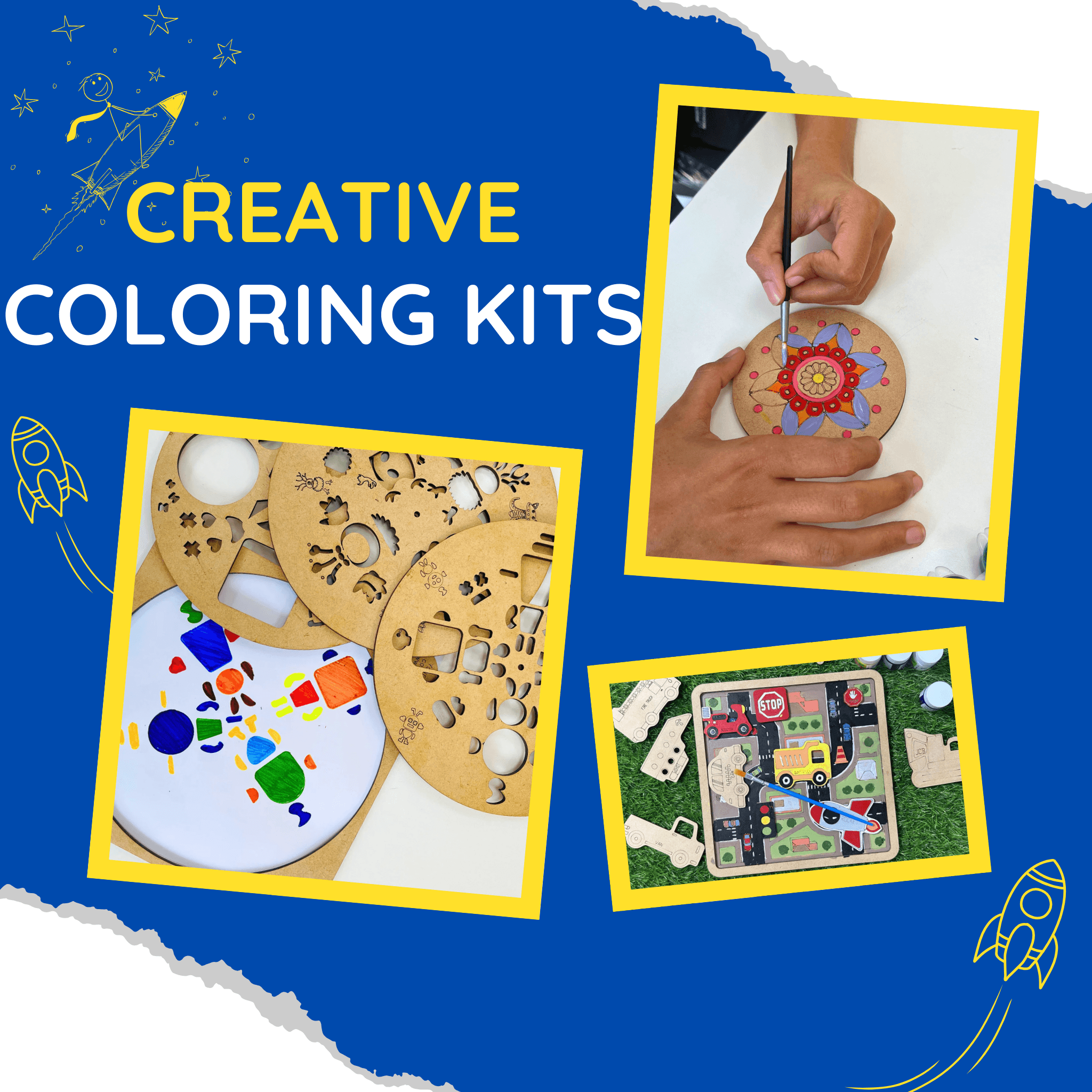 Creative Coloring Kits | Drawing & Art Sets for Kids | Ansoz