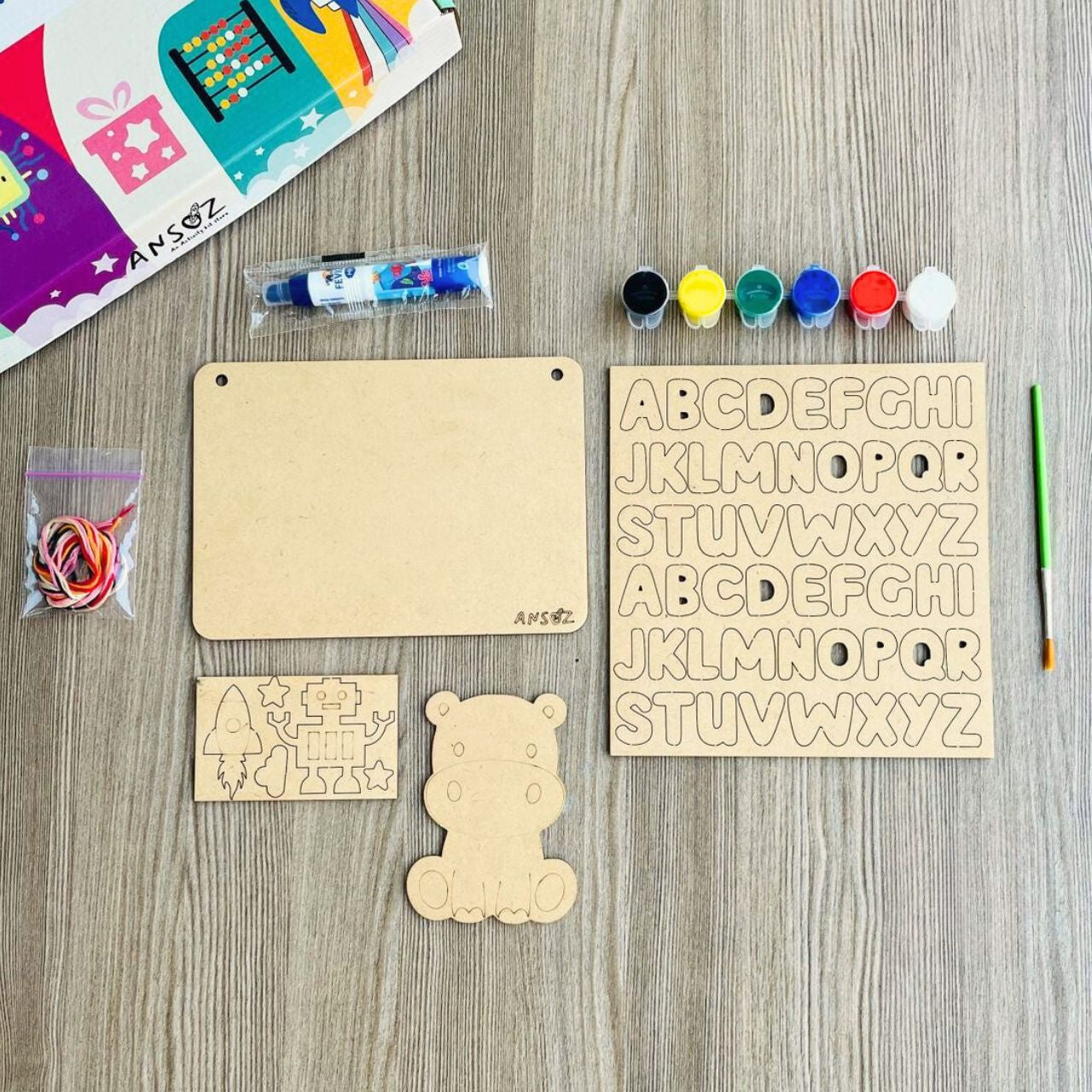 Personalized Wooden Name Plates - Fun DIY for Kids