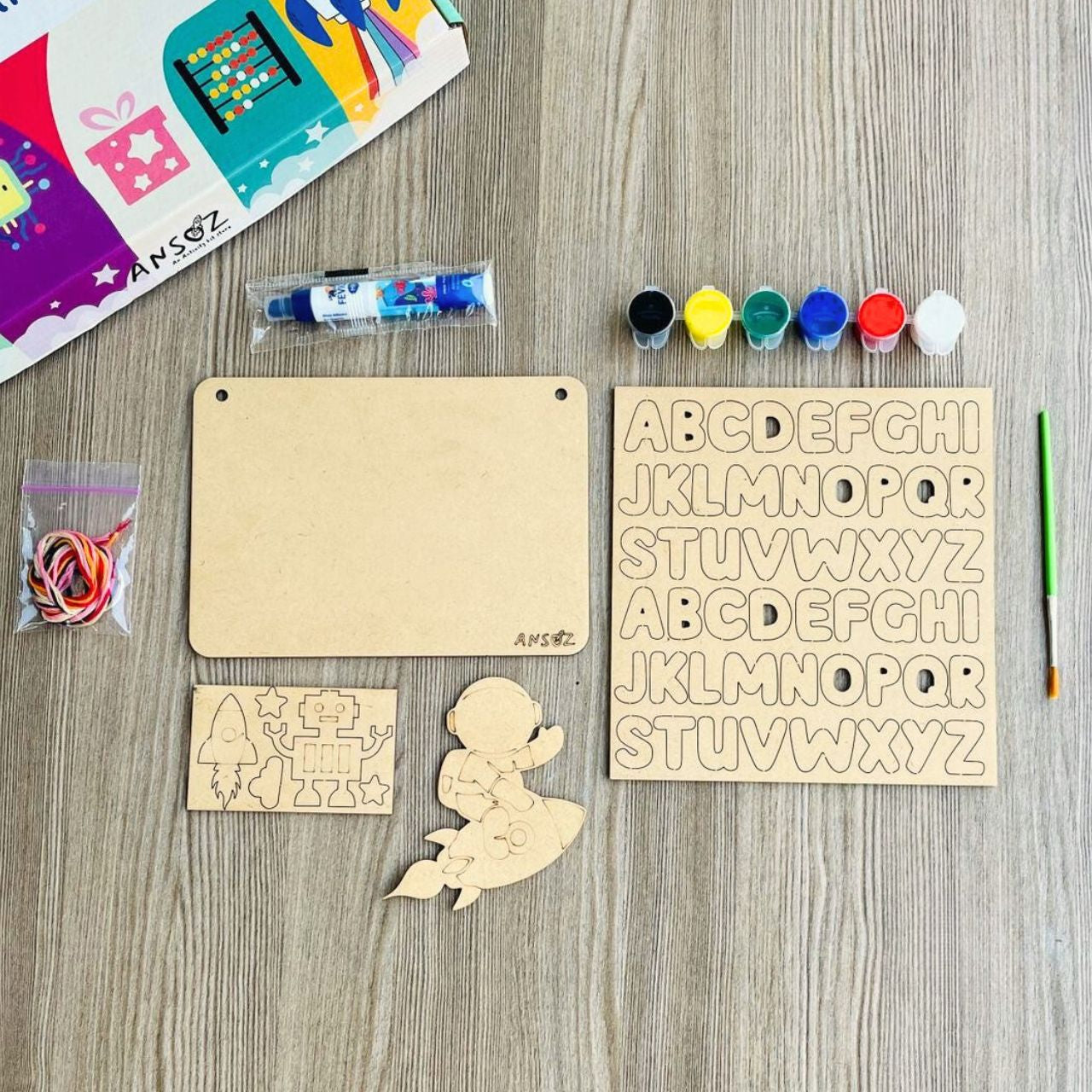 Personalized Wooden Name Plates - Fun DIY for Kids