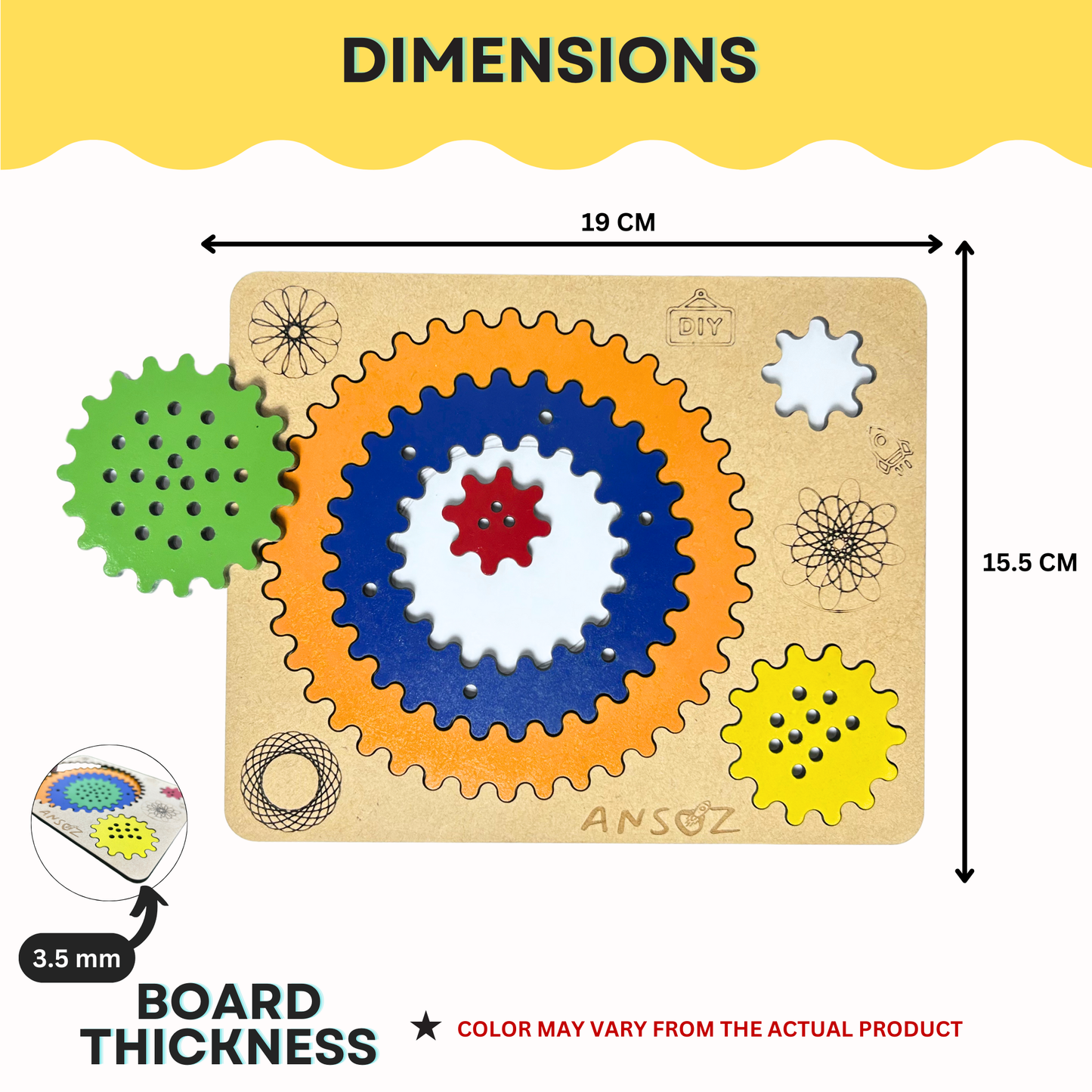 Spirograph Art Activity Kit