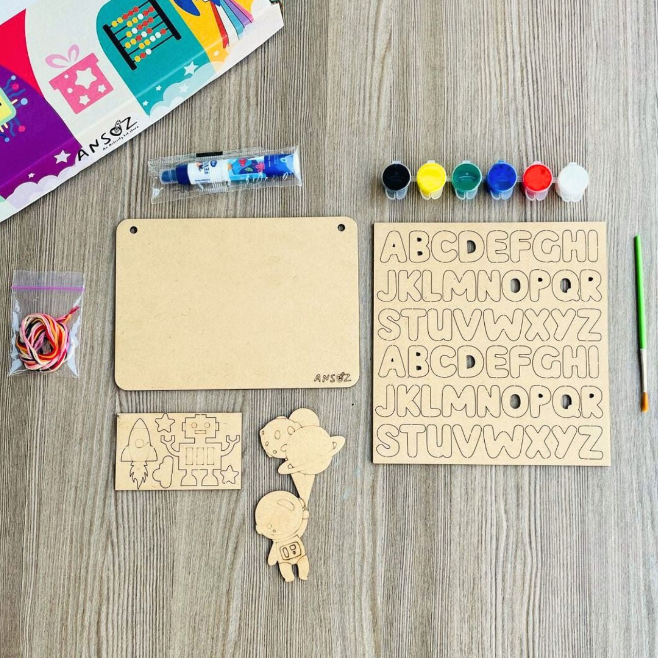 Personalized Wooden Name Plates - Fun DIY for Kids