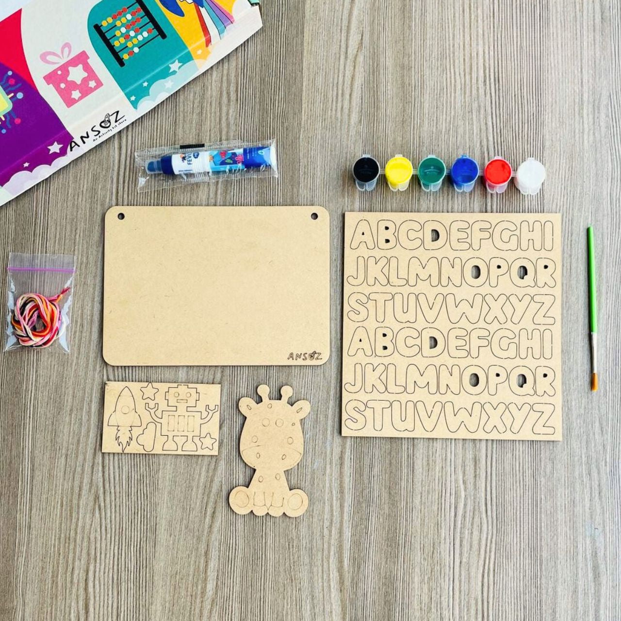 Personalized Wooden Name Plates - Fun DIY for Kids