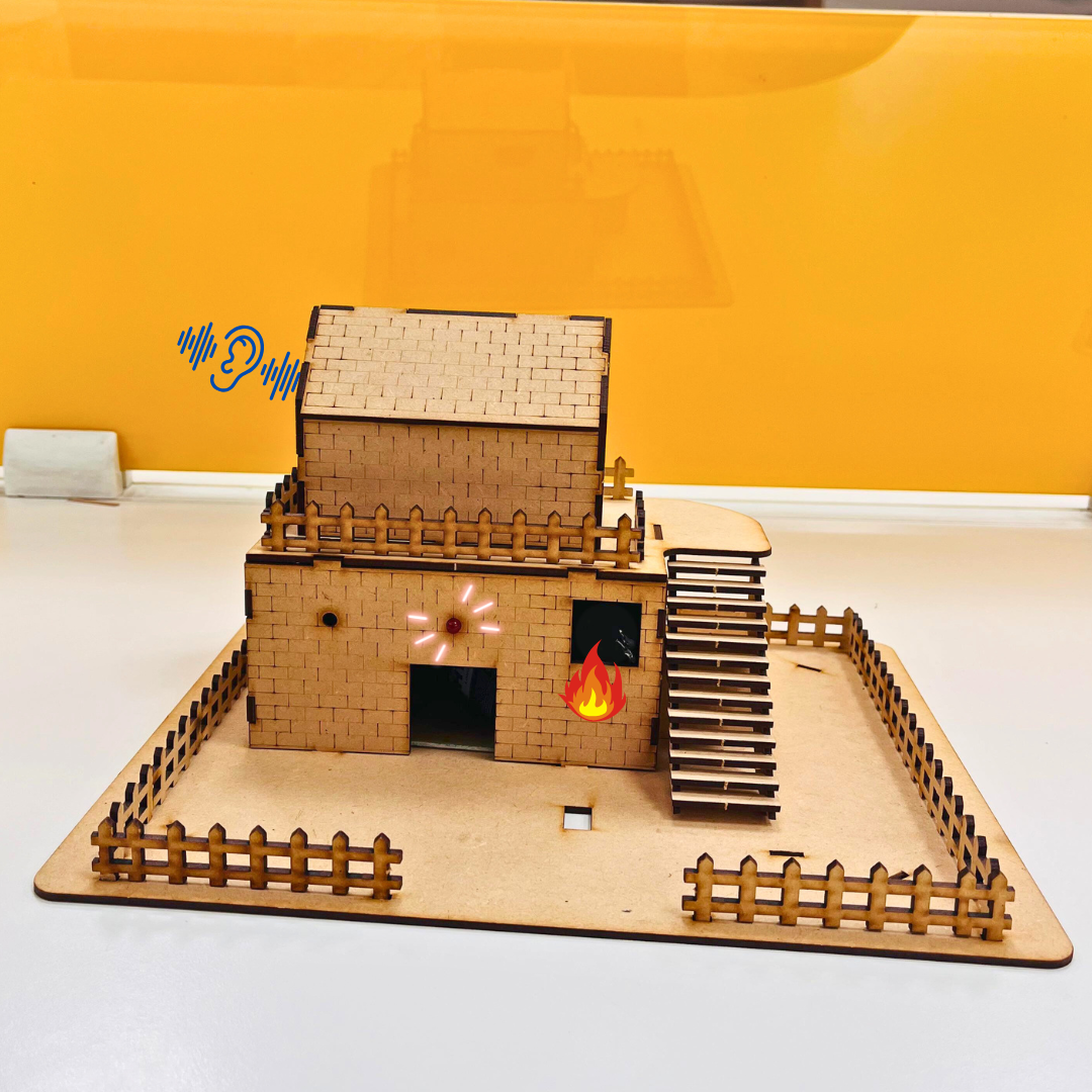 Best Fire Detection & Alarm System House Model for Kids | ANSOZ – Ansoz