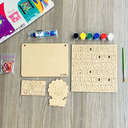 Personalized Wooden Name Plates - Fun DIY for Kids