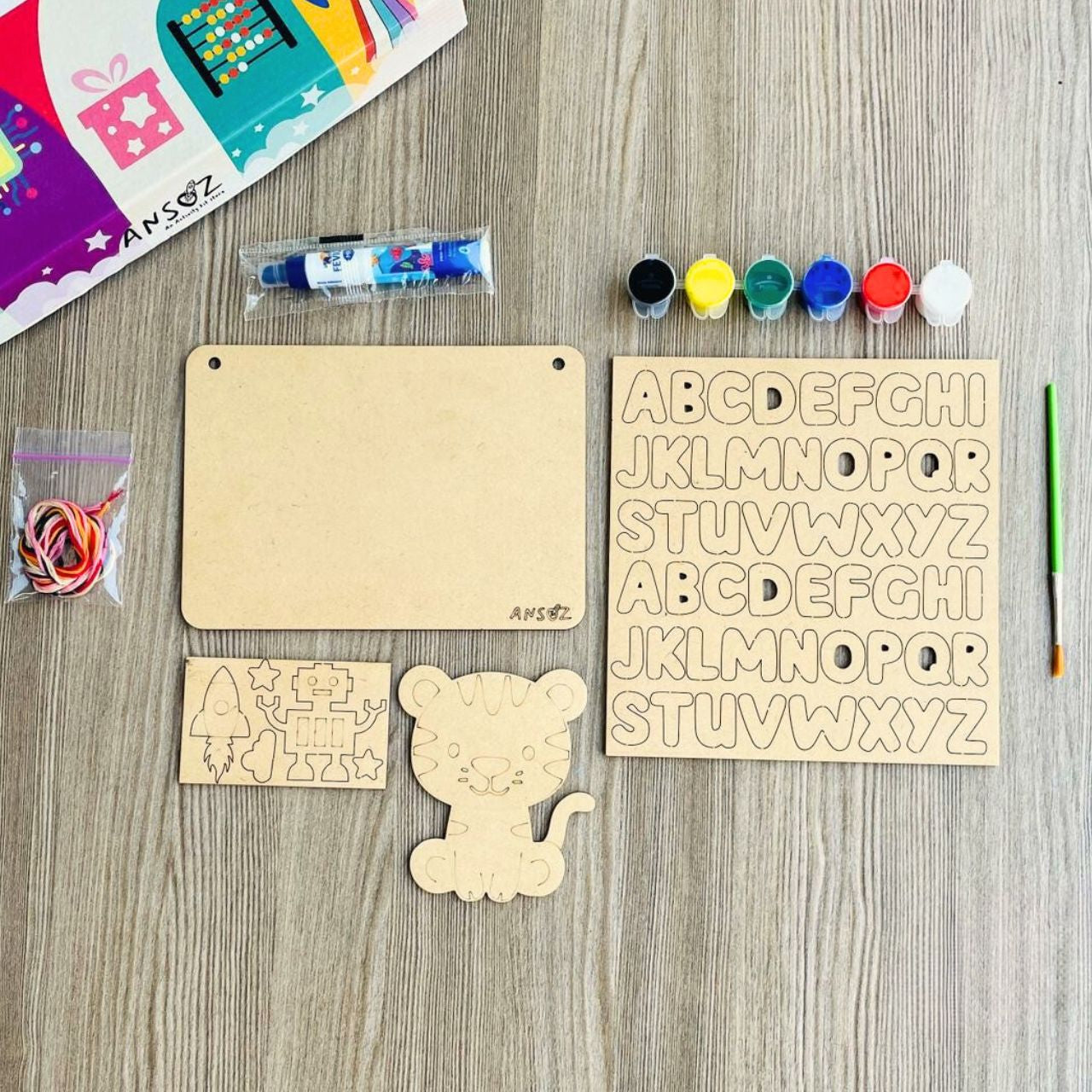 Personalized Wooden Name Plates - Fun DIY for Kids