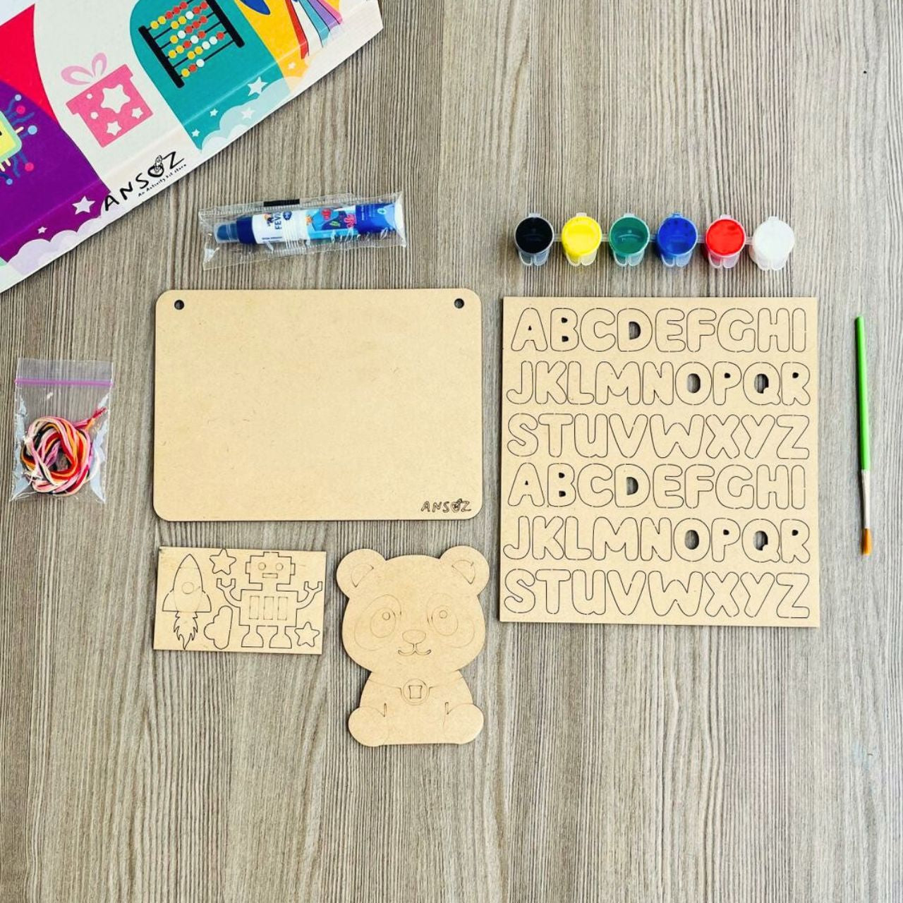 Personalized Wooden Name Plates - Fun DIY for Kids