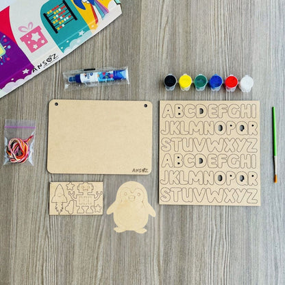 Personalized Wooden Name Plates - Fun DIY for Kids