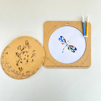 Rotary draw stencil art kit complete drawing kit for kids with rotary circle tool for easy drawing and sketch drawing practice