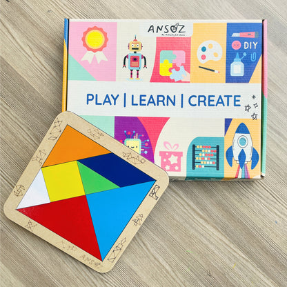 Shapes of Shape Kit - Little Creators Meet Visual Skills | Ansoz