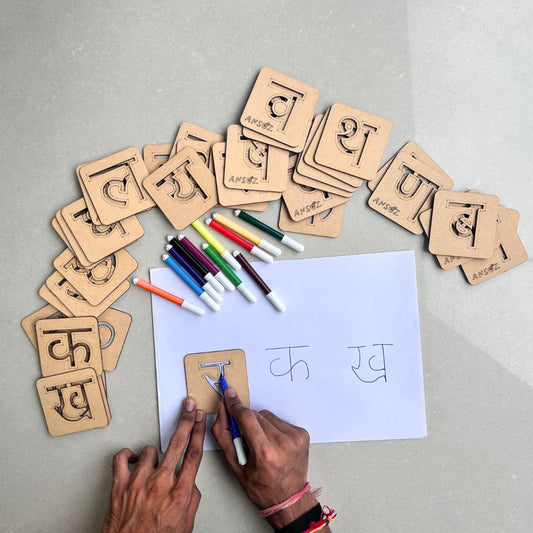 hindi consonants letters