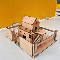 Laser security alarm system working model for science exhibition project