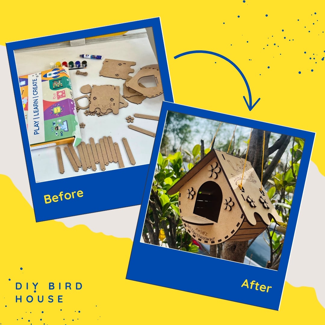 wooden bird houses
