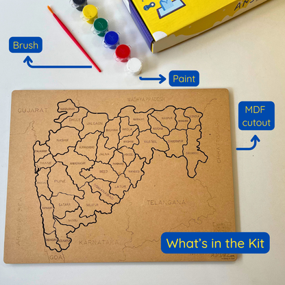 Indian States Wooden Map Puzzles for Kids – Learn Indian States | Capitals & Districts | Kids 6+
