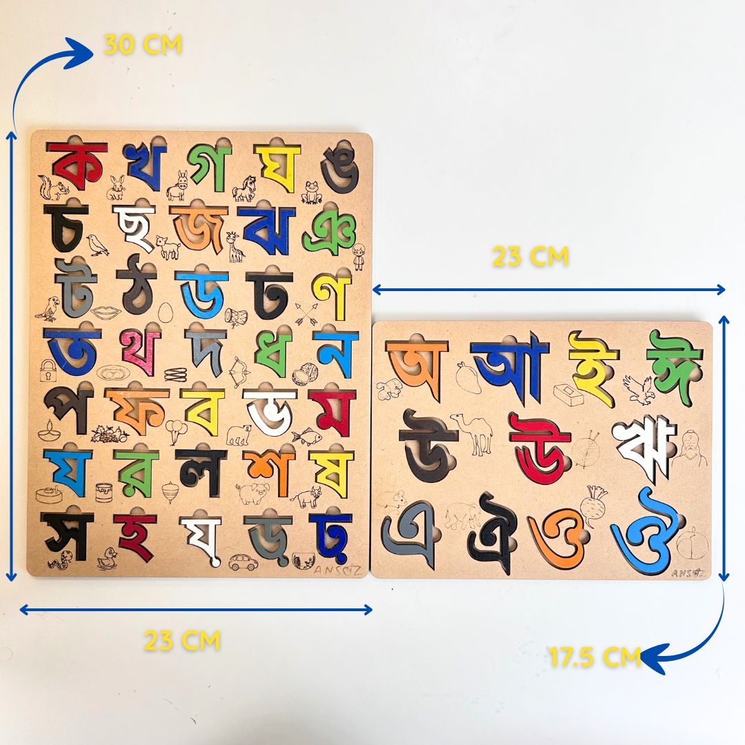 bengali alphabet chart