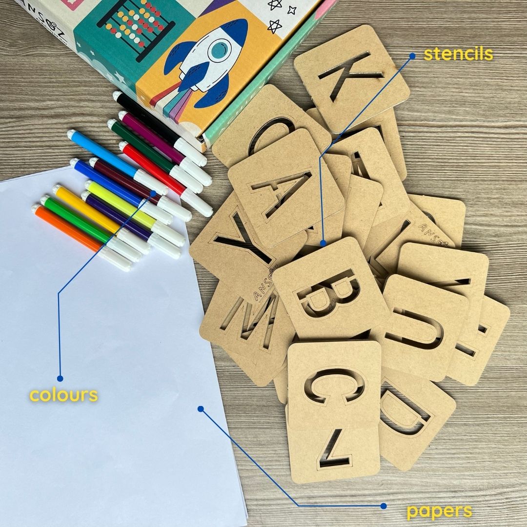 stencil alphabet letters