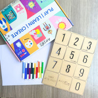 number stencil kit