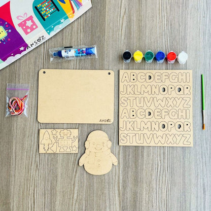 Personalized Wooden Name Plates - Fun DIY for Kids