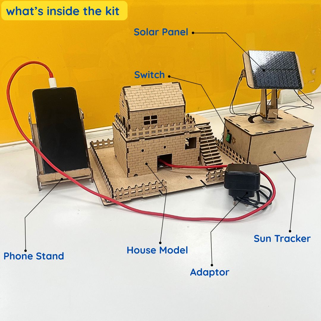 Solar Mobile Charger & Sun Tracker Circuit DIY Electronic Kit | Ansoz
