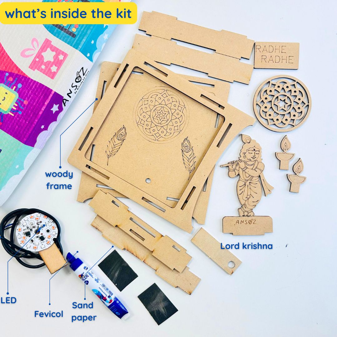 krishna art and craft