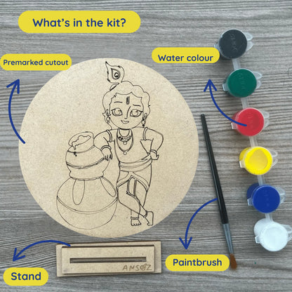 krishna art and craft