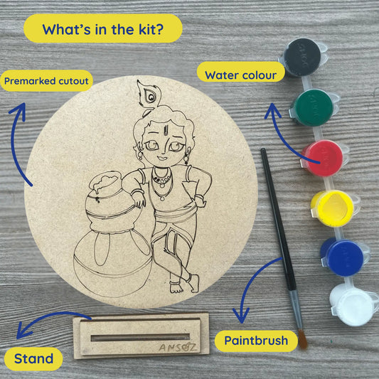 krishna art and craft