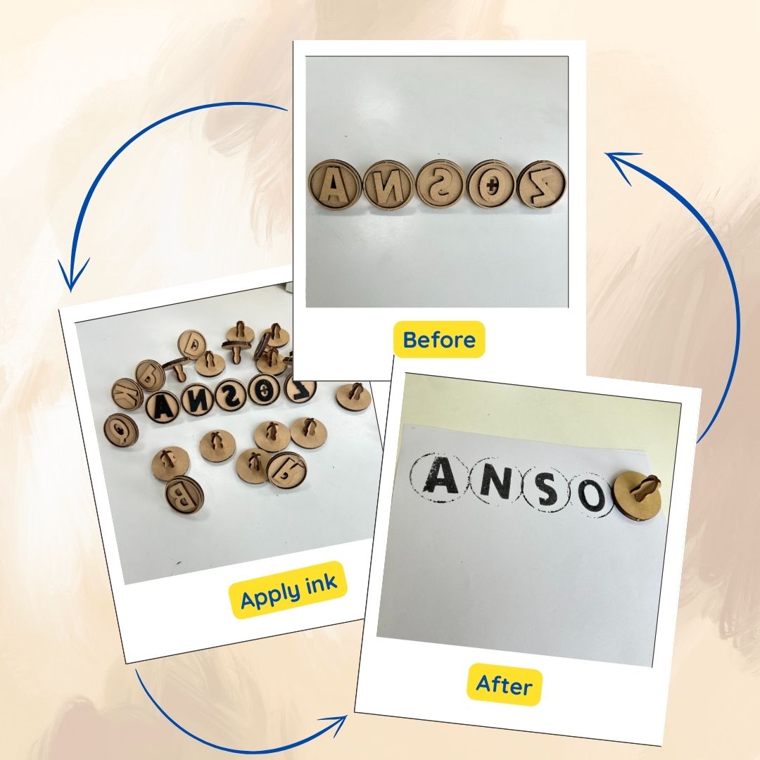 alphabet stamp set​