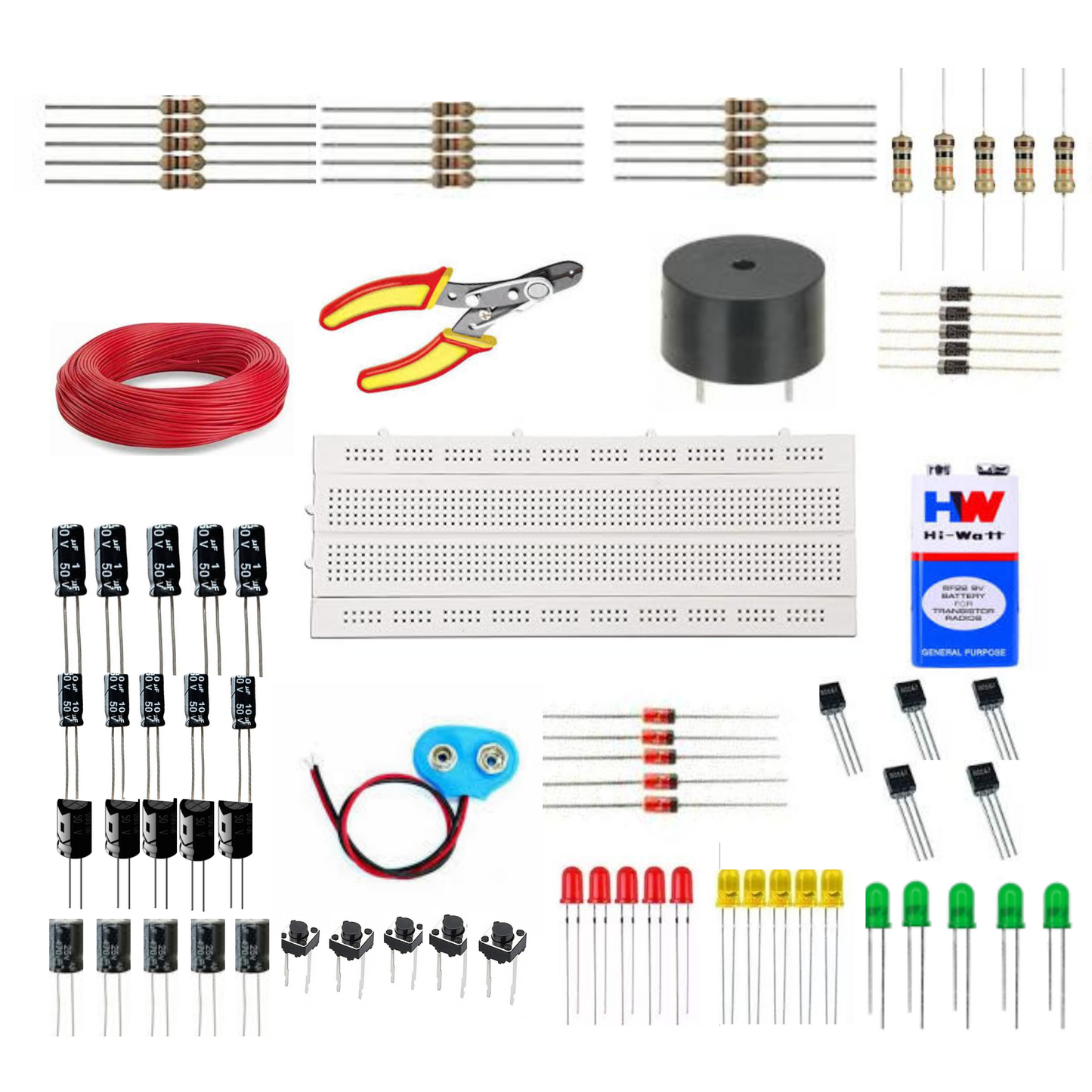 Breadboard Electronics Hobby Kit