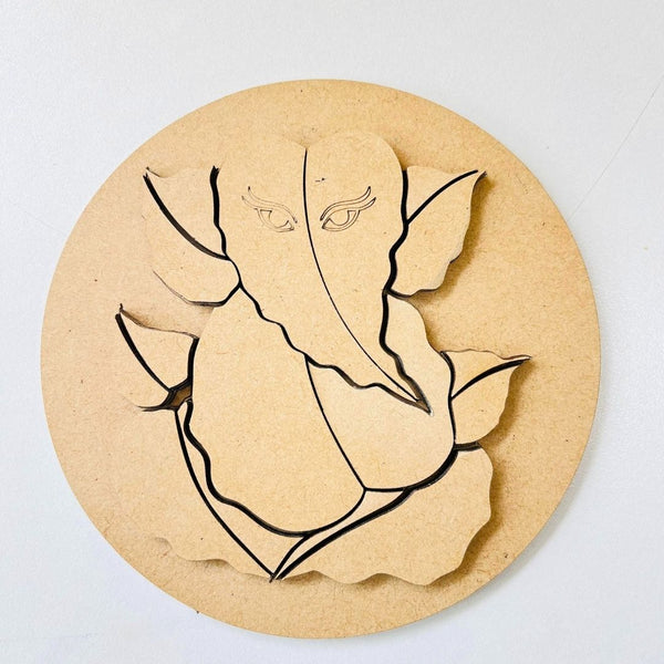 leaf ganesha
