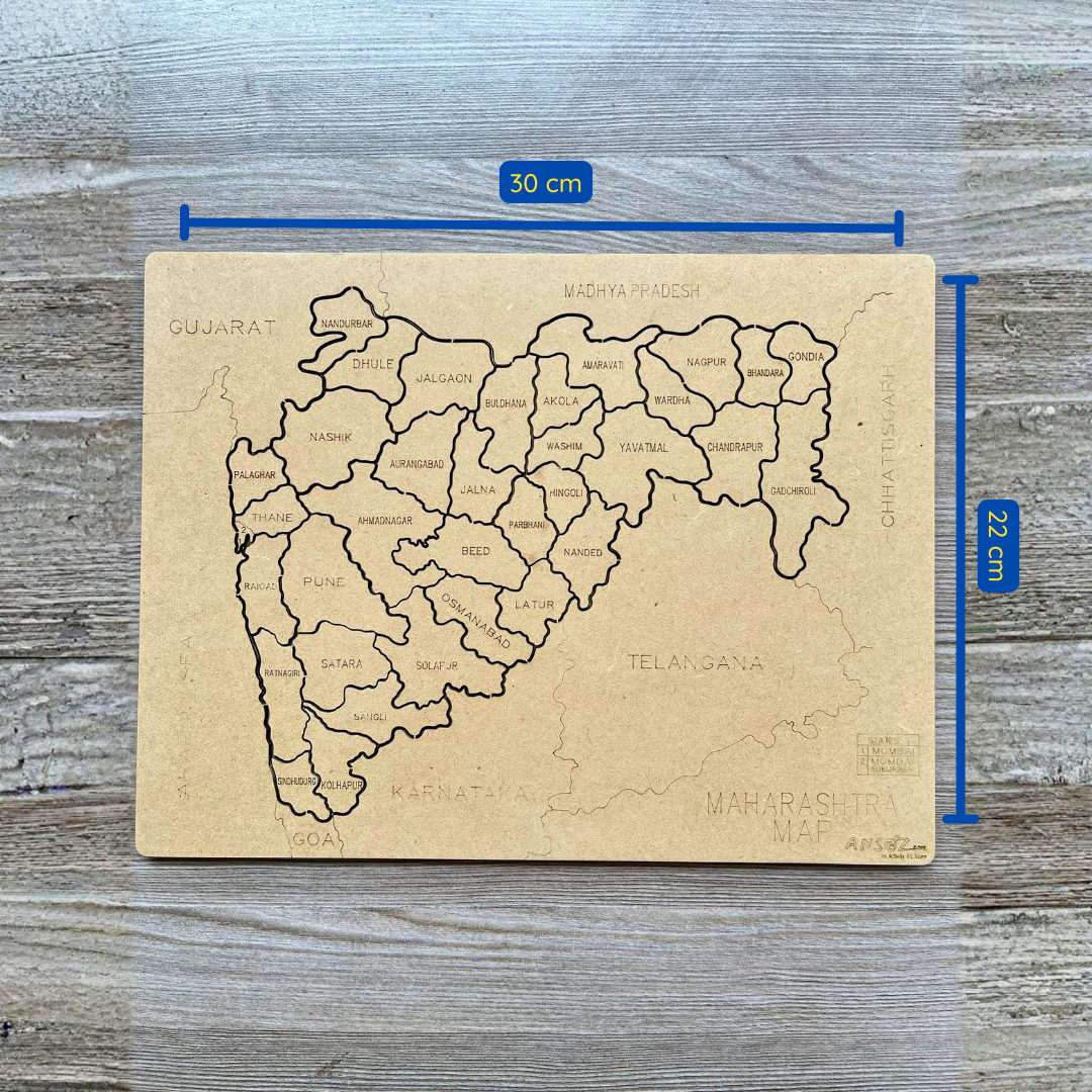 Indian States Wooden Map Puzzles for Kids – Learn Indian States | Capitals & Districts | Kids 6+