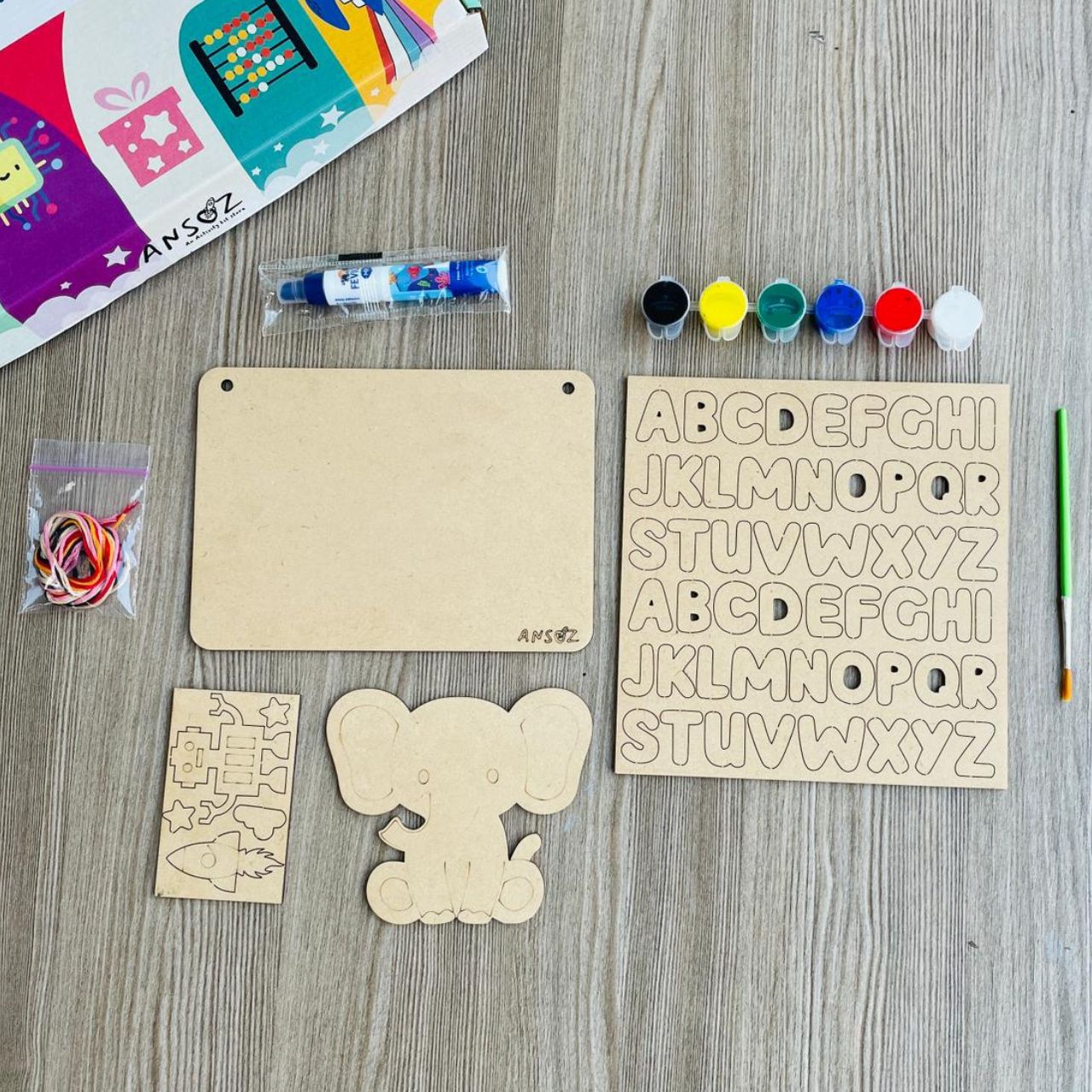 Personalized Wooden Name Plates - Fun DIY for Kids