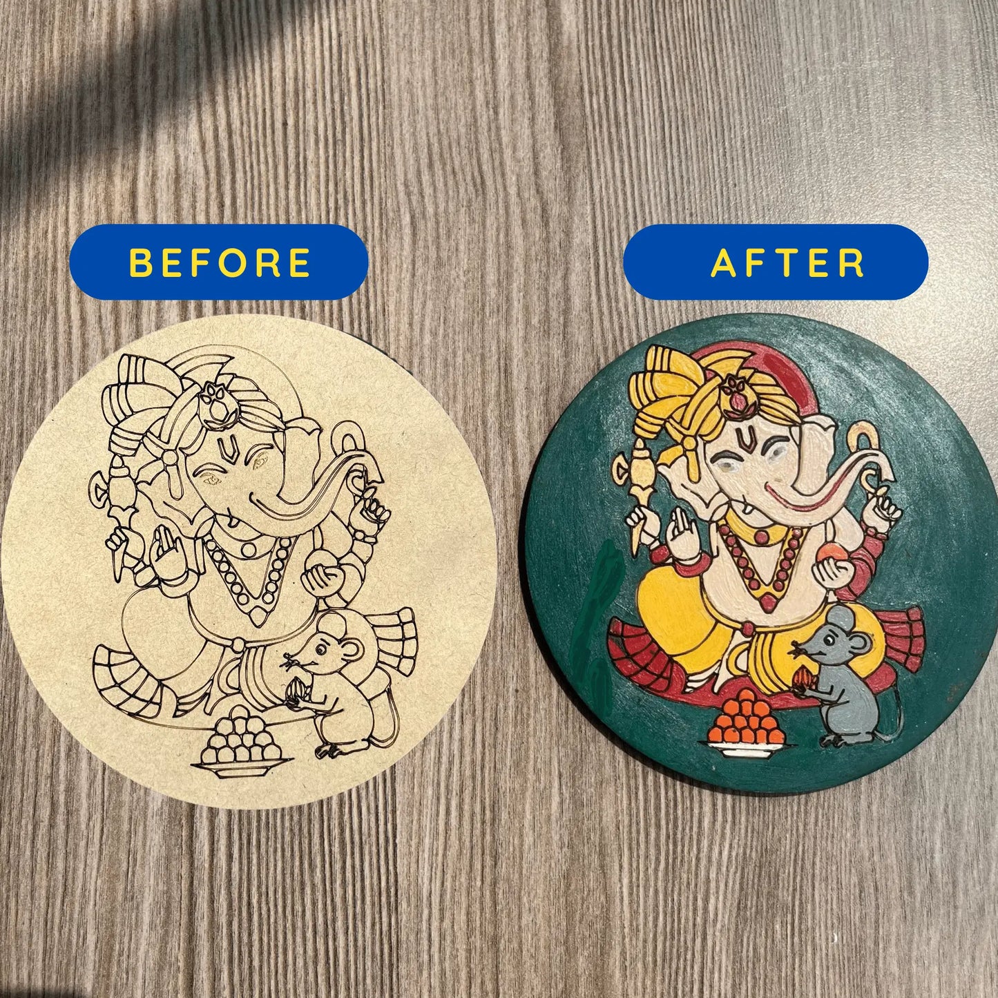 ganesha art and craft