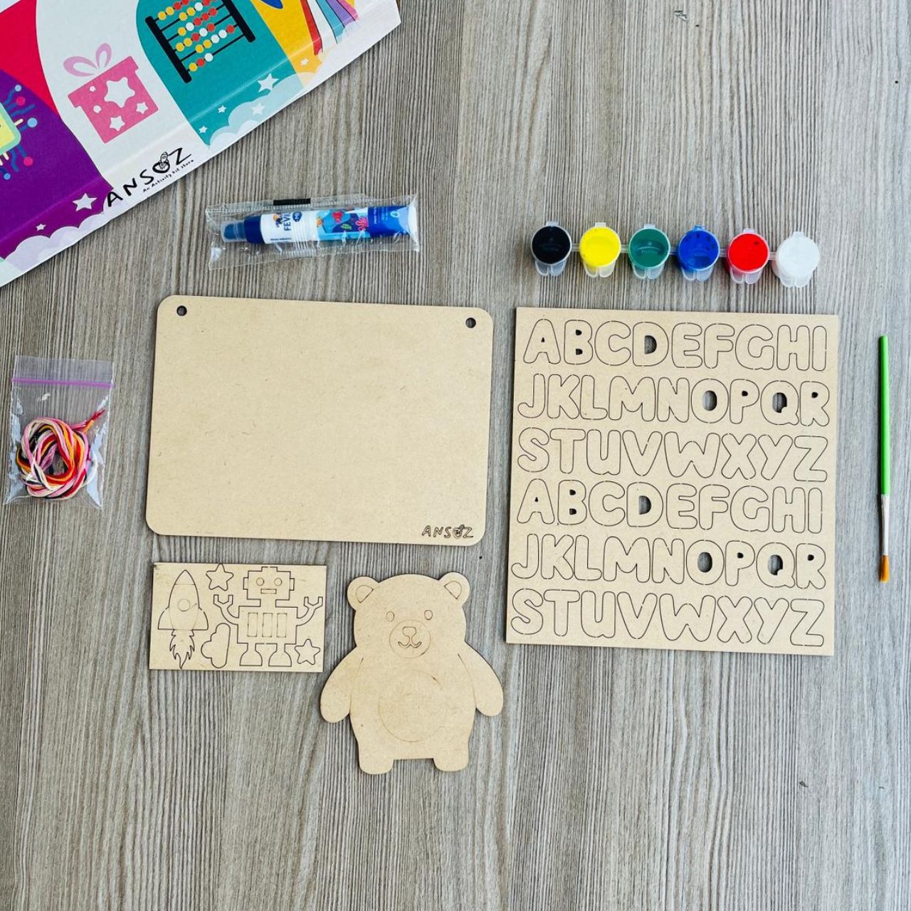 Personalized Wooden Name Plates - Fun DIY for Kids
