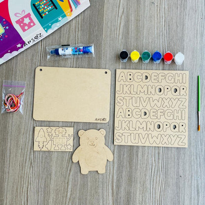 Personalized Wooden Name Plates - Fun DIY for Kids