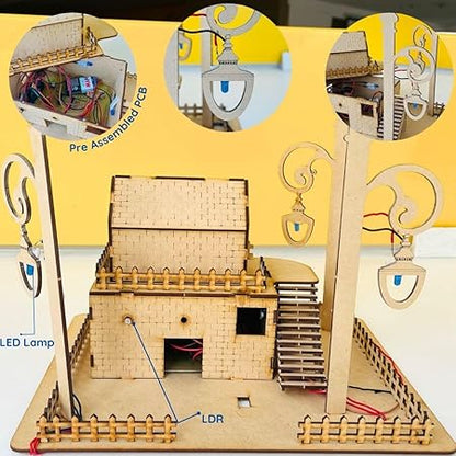 LDR-Based Night Lamp Activation System DIY Electronic Kit | Ansoz