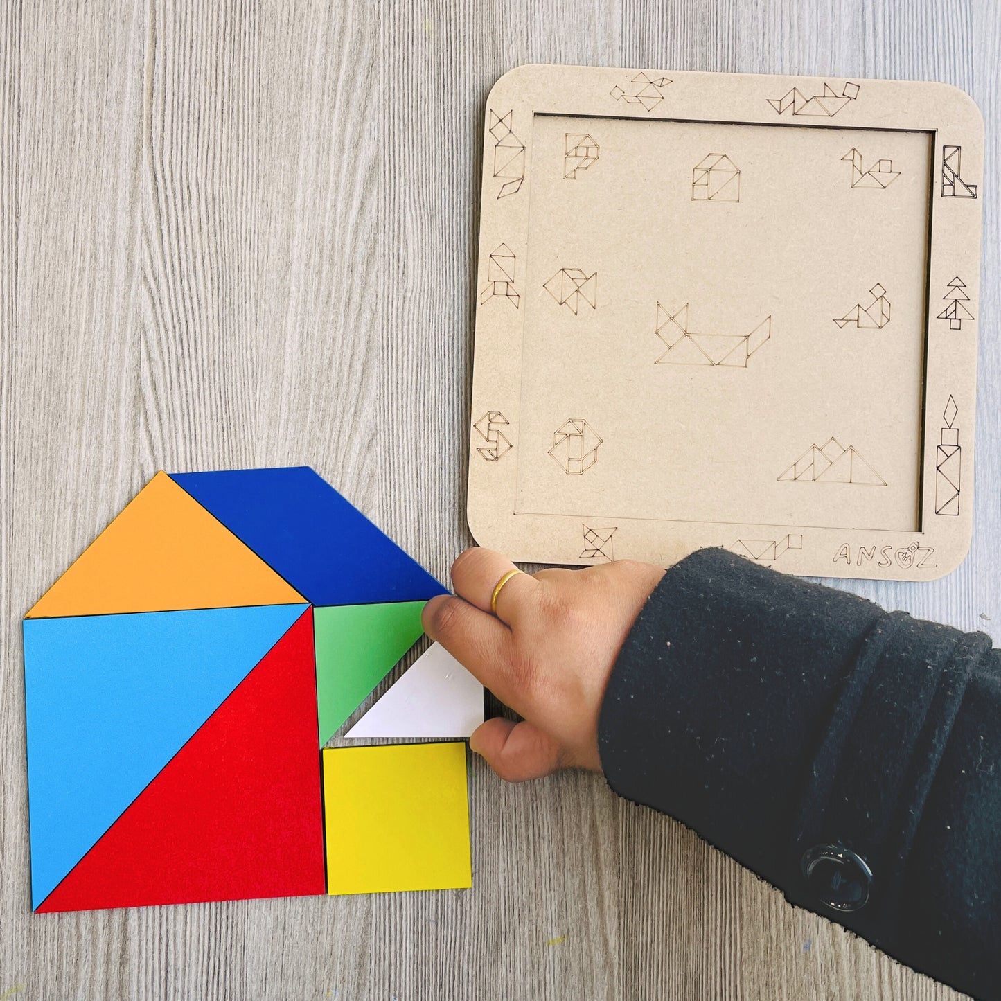 Shapes of Shape Kit - Little Creators Meet Visual Skills | Ansoz