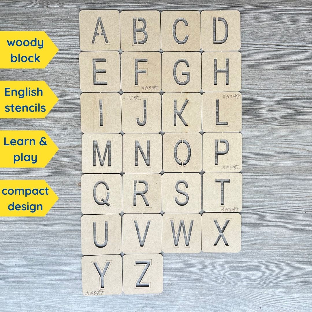 alphabet stencils