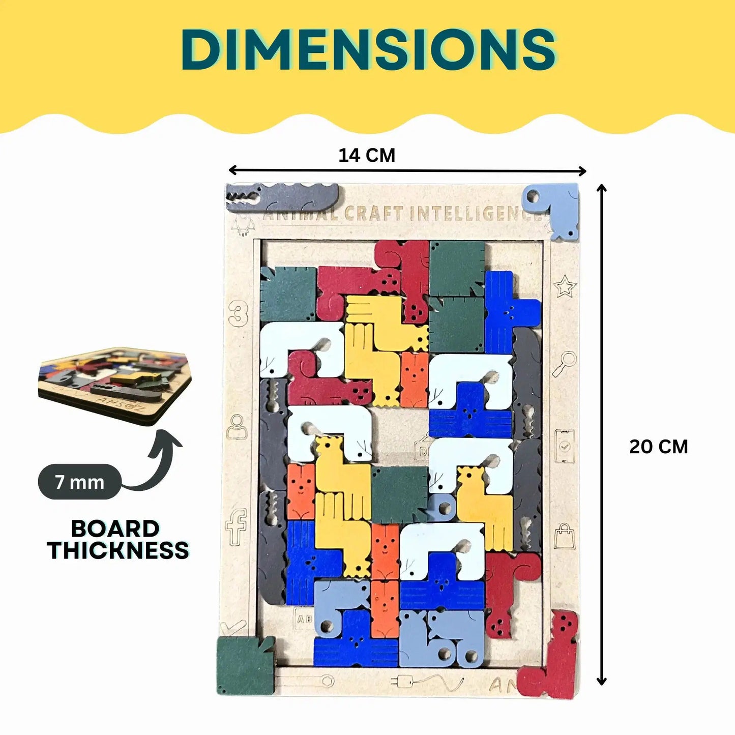 animals using shapes