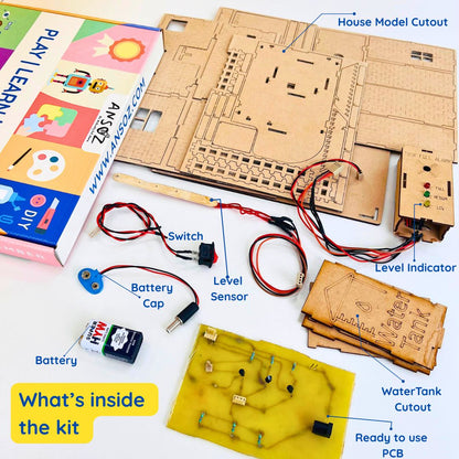 Water Level Indicator DIY Electronic Kit | Ansoz