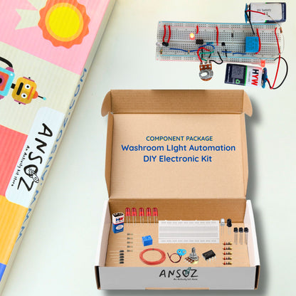 Washroom Light Automation Circuit DIY Electronic kit | Ansoz