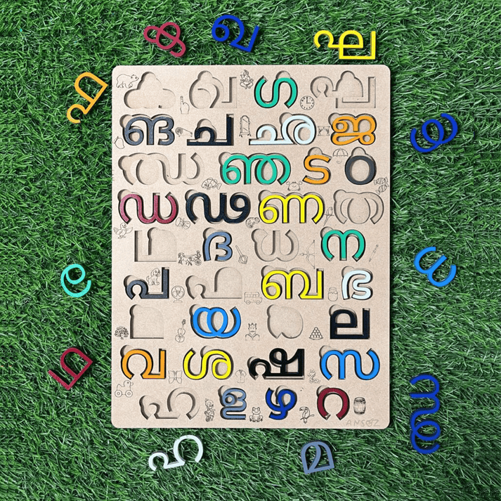 Malayalam Alphabets Kit | Malayalam Aksharamala Malayalam Aksharangal ...