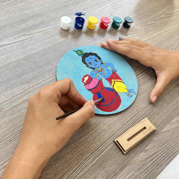 krishna modern art